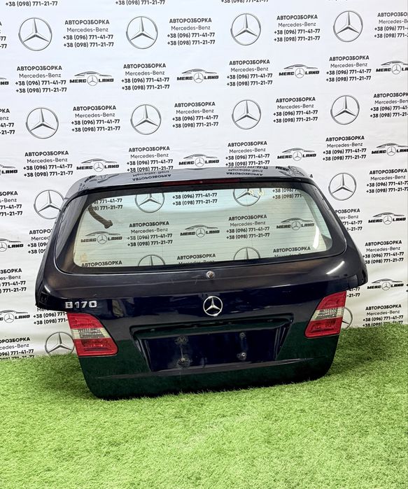 w245 задня ляда кришка багажника B-class Мерседес Авторозборка