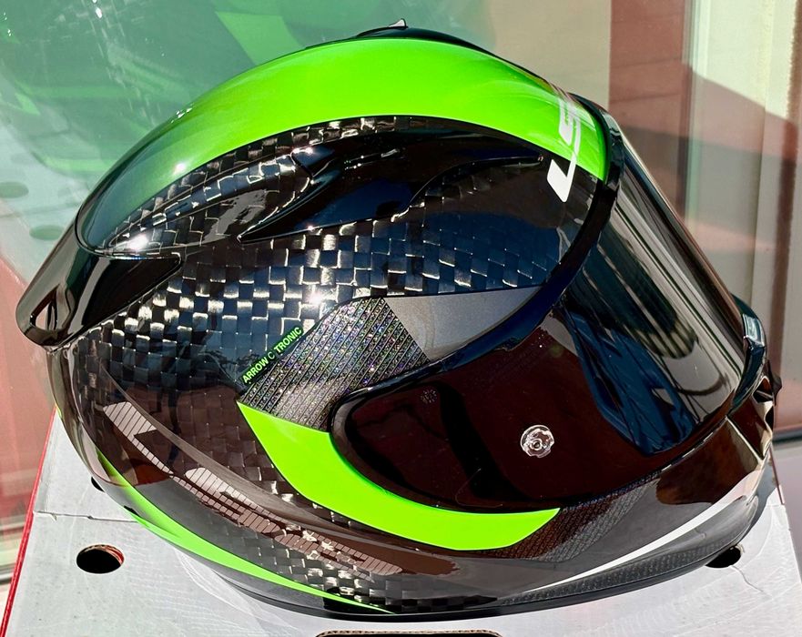 Capacete NOVO Carbono Total LS2 Arrow Racing (50% DESCONTO) Tam XL-XXL