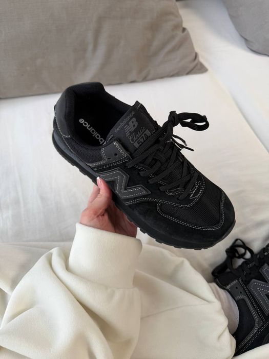 Уцінка! New balance 574 black/Нью беленс 574