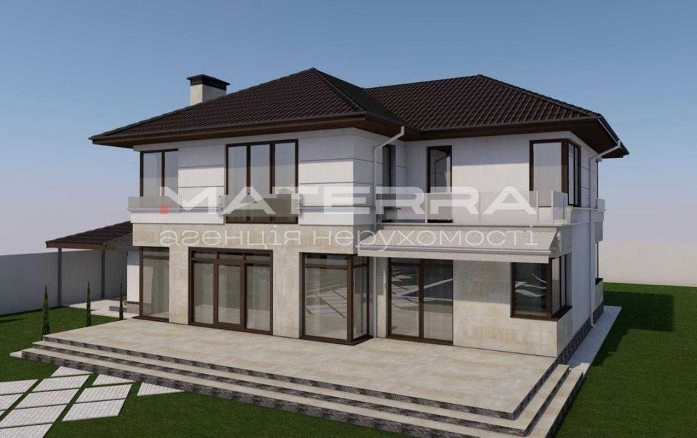 Гатне Сучасний будинок 307 м² з басейном 12 соток 350 000 $
