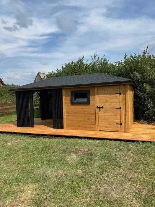 Altana ogrodowa, wiata - produkcja i montaż - różne modele i metraże