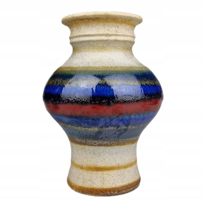Duży Wazon Ceramiczny U Keramik West Germany Lava