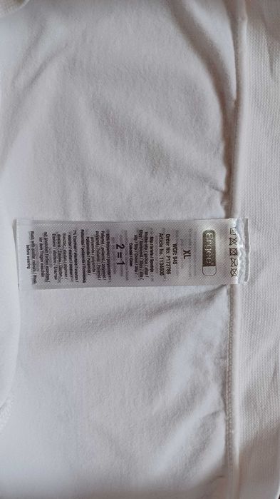 Nowe figi damskie ERGEE r. XL# zestaw: czarne + białe