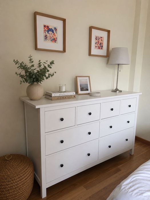 Cómoda Branca IKEA HEMNES – Excelente Estado
