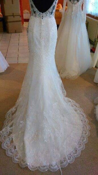 Suknia ślubna syrenka