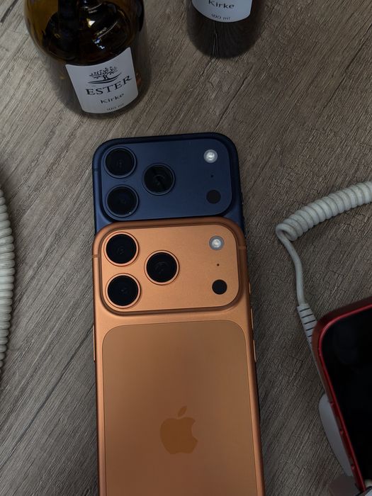 Ідеальні IPHONE 17Pro 256 Deep Blue Cosmic Orange Neverlock Костюшка,5 igrand