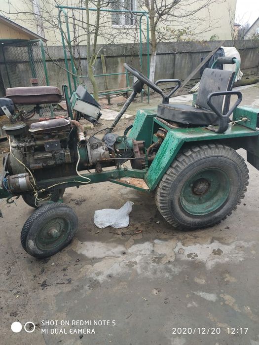 Трактор саморобний