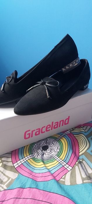 Buty mokasyny baleriny