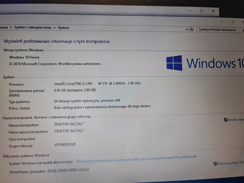 Laptop HP 630 bardzo dobry stan polecam