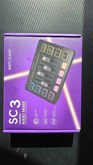 Interfejs/mixer audio Fifine Ampligame SC3