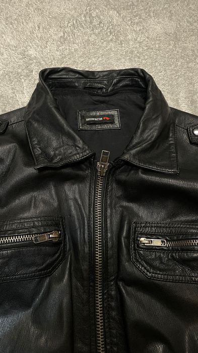 Шкіряна куртка бомбер XL натуральна шкіра чоловіча