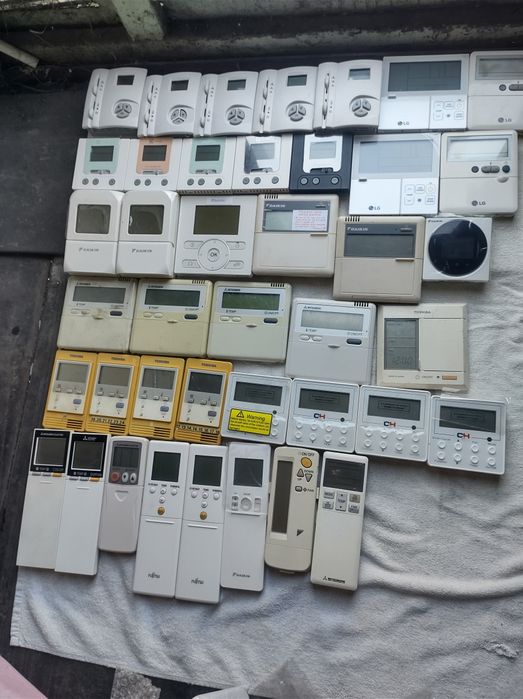 Продам проводные и безпроводные пульты управления к кондиционерам