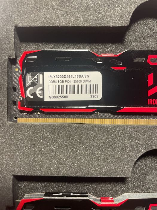 Ram irdm X (2 x 8gb) 3200MHz CL16