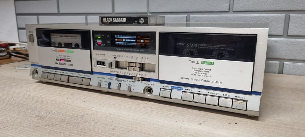 Magnetofon deck TECHNICS RS-M222. Japan