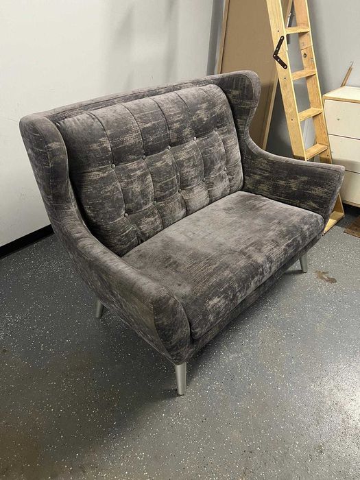 Etap Sofa 2 osobowa szara melanż