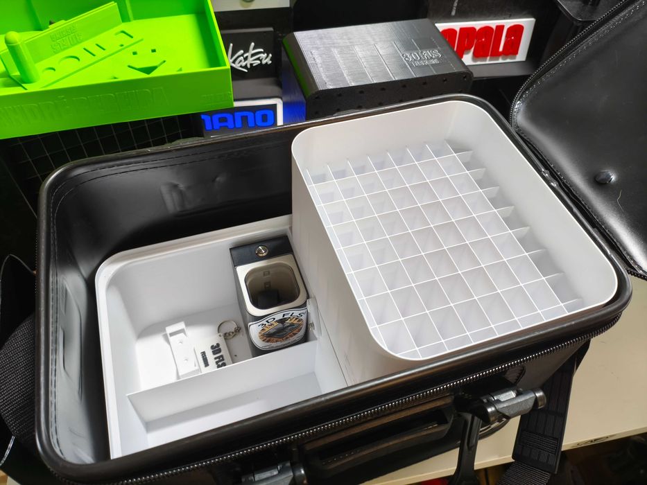 Bolsas bakkans e paniers pesca