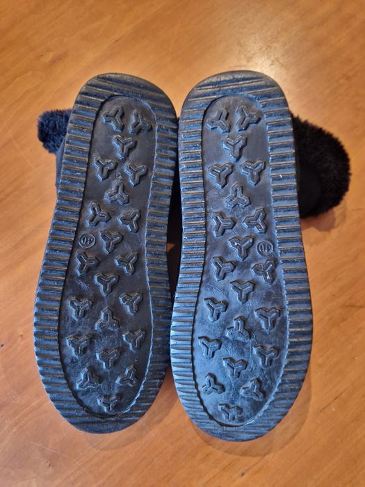 Botas de pelo pretas "NewYorker", 40