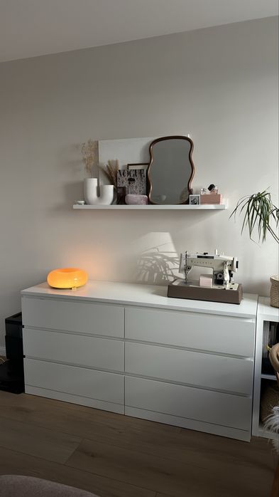 Komoda malm 6 szuflad jak nowa