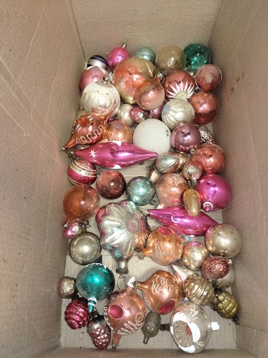 Новорічні прикраси іграшки ссср