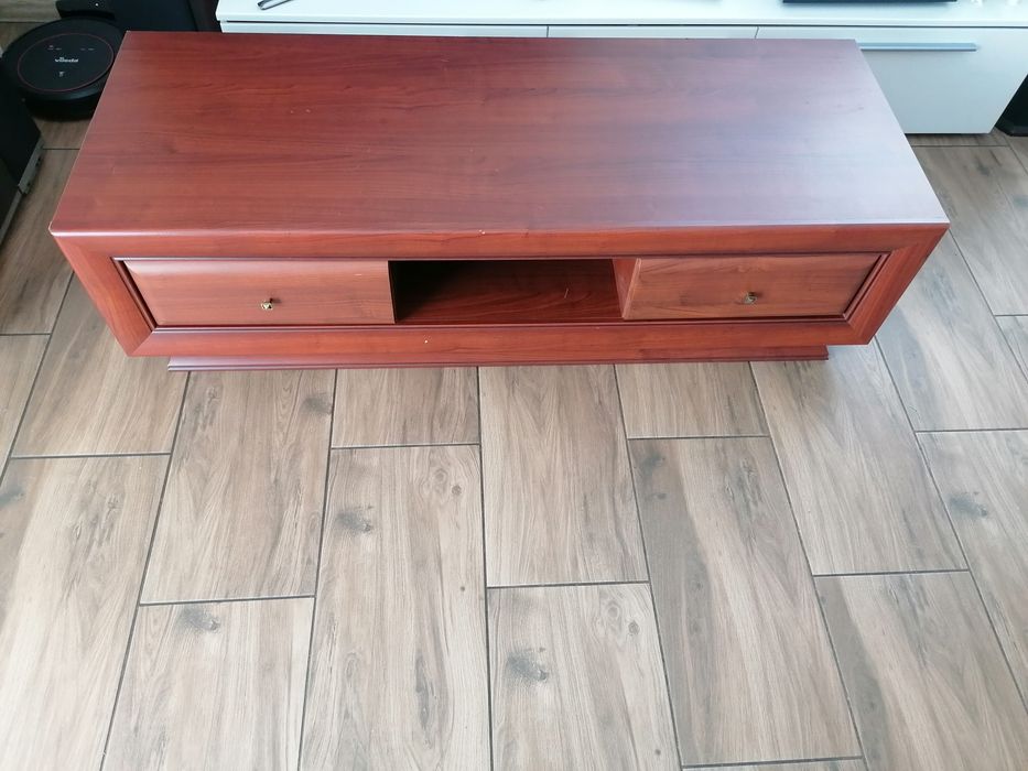Szafka rtv Black Red White Largo