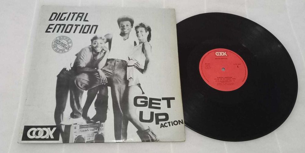 Digital Emotion – Get Up Action 12" Maxi