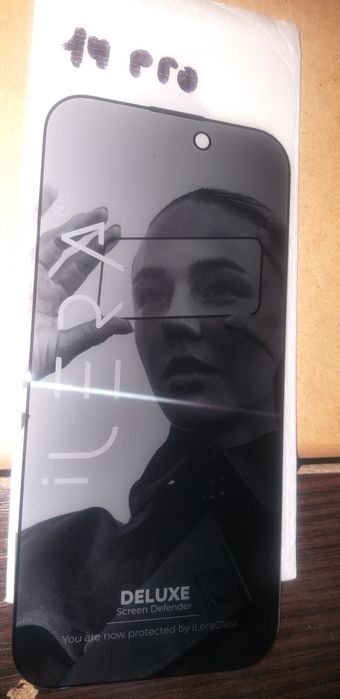 ILERA 9.42 ЯБКО Защитное Стекло iPhone 17,16,15 Олеофобка 9H