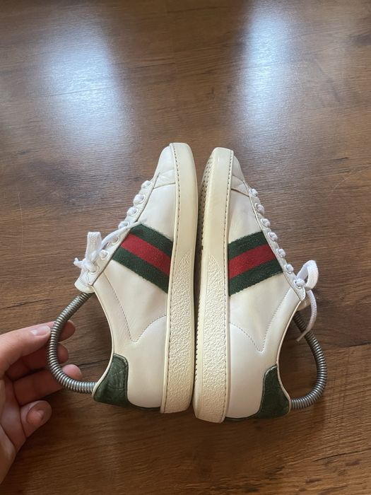 Oryginalne sneakersy buty Gucci Ace Classic kupione w Rzymie size 34