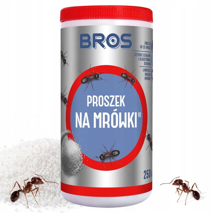 Bros Proszek Na Mrówki 250g Trutka Likwiduje Mrówki I Gniazda