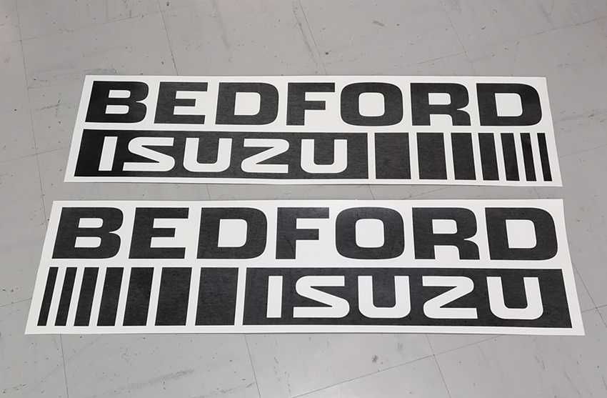 Autocolantes Bedford Brava / Isuzu para as portas