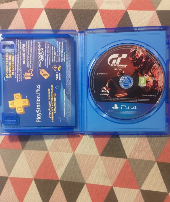 Оригінальний Діск Gran Turismo Sport Для Playstation 4