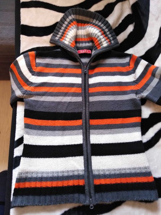 Rozpinany sweter " Zozo " r. S