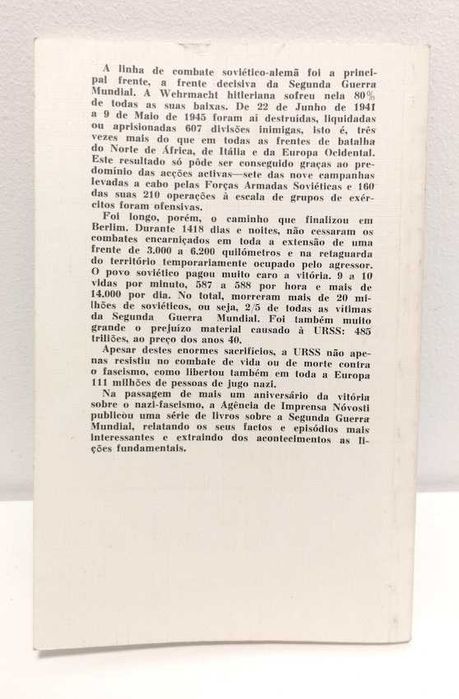 Lições da Segunda Guerra Mundial, de Oleg Rjechévski