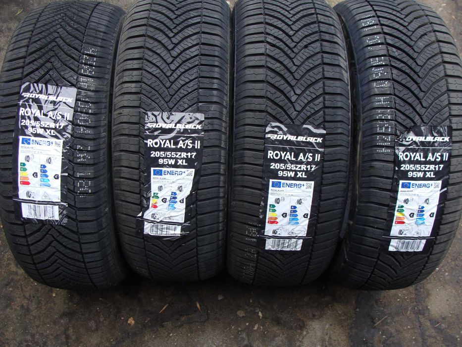 Opony 205 / 55 R 17 Royal Black Nowe Całoroczne 2024 Rant