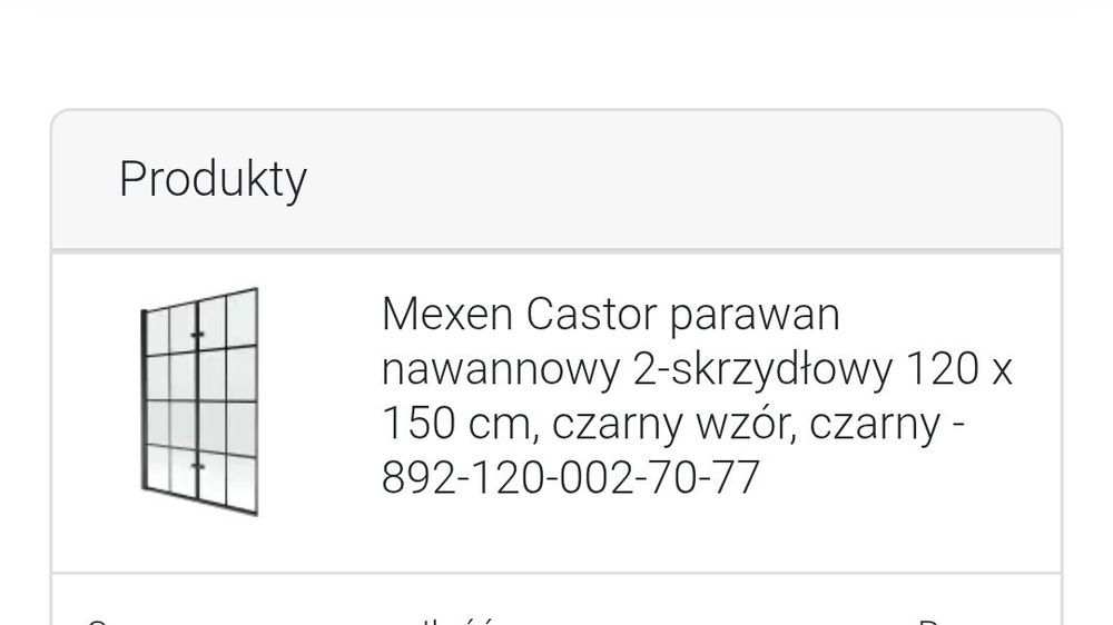 Parawan Maxen Castor 150x120cm