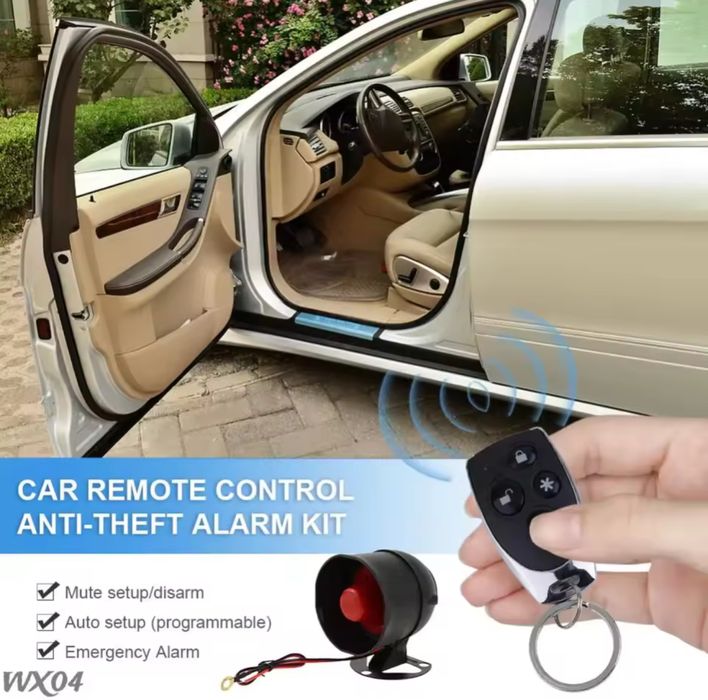 Novo Alarme anti-roubo para automóveis