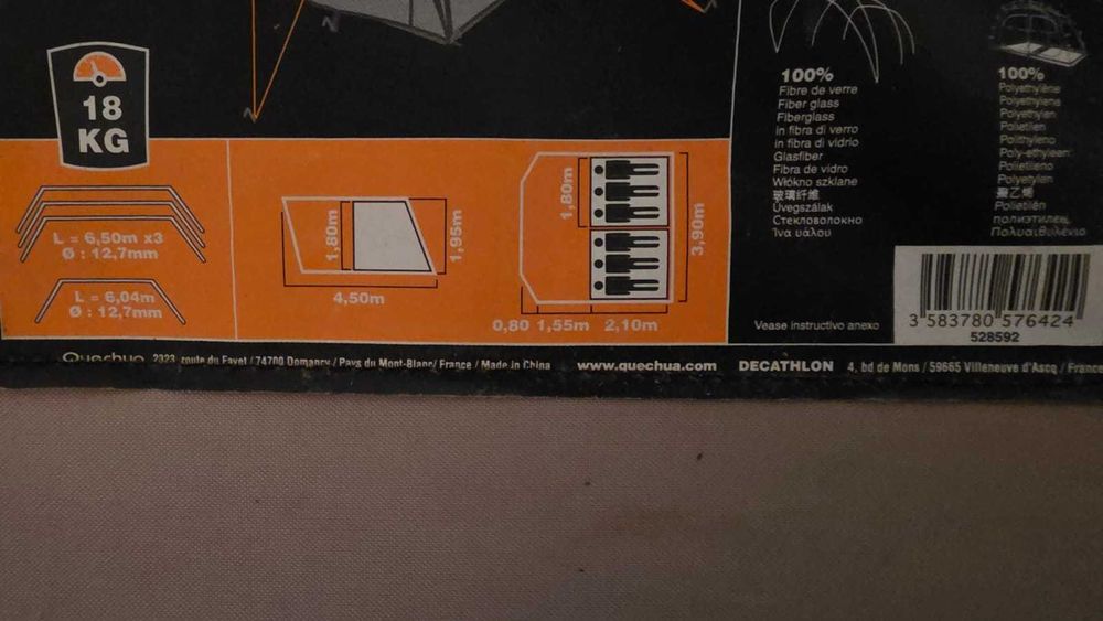 Tendas campismo Quechua t6.2