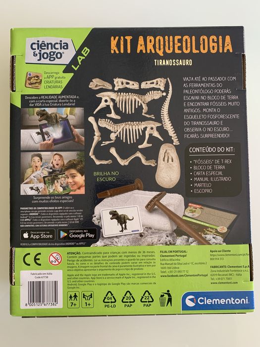 Clementoni - Kit Arqueologia (NOVO)