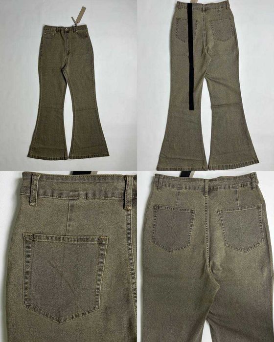 Джинси Rick Owens Flared jeans DRKSHDW bolan boot cut кльош клеш штаны