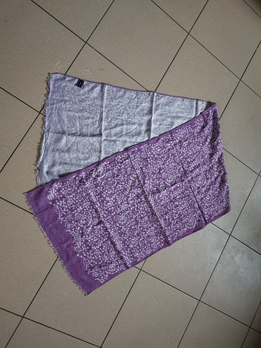 Szal damski apaszka jedwab kaszmir piękne wzory Altea