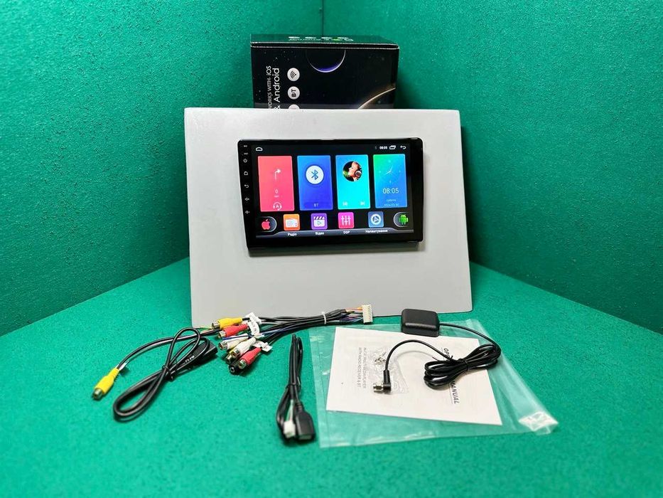 Андроїд магнитола Nissan Qashqa j10 9 дюймів, CarPlay