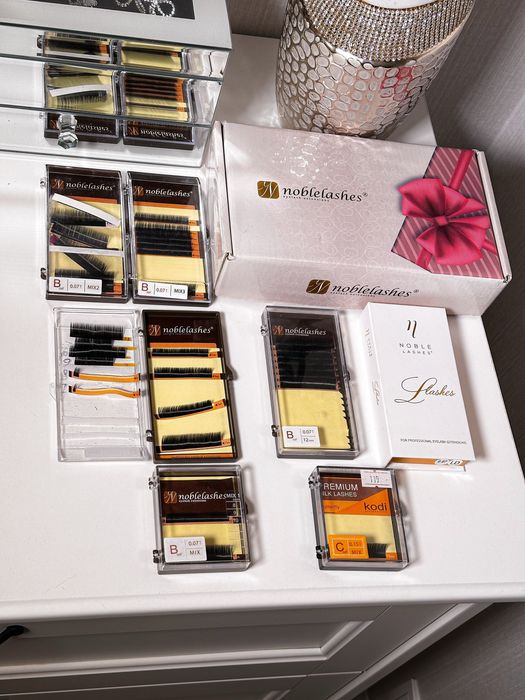 Rzęsy do przedłużenia Noble Lashes mix B C D