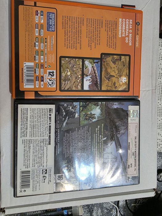 Jogos para PC vendo os 2 juntos