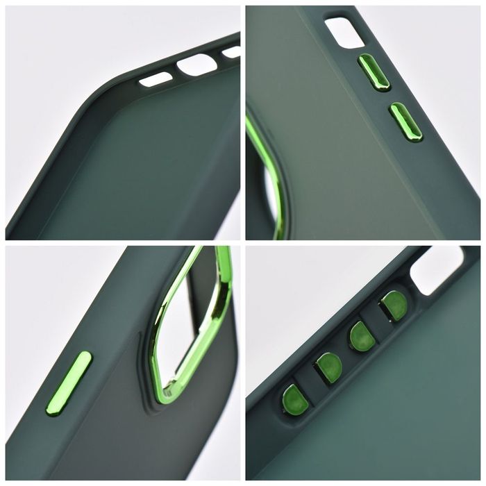 Futerał Frame Do Iphone 16 Zielony