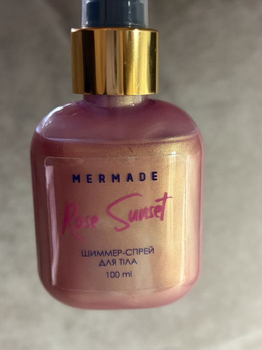 Шимер, блискітки для тіла Mermade Rose Sunset