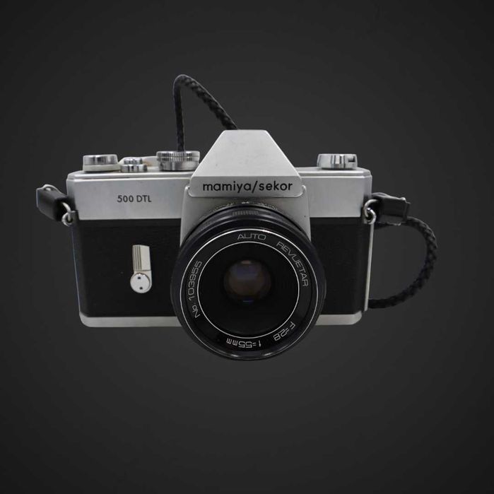 Aparat analogowy Mamiya Sekor 500 DTL z obiektywem Revuenon b5/101874