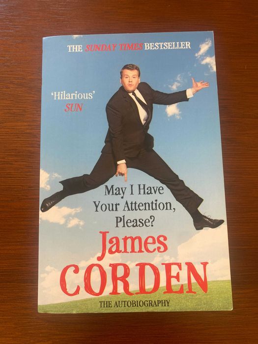 Livro James Corden - May I Have Your Attention Please? The Autobiography