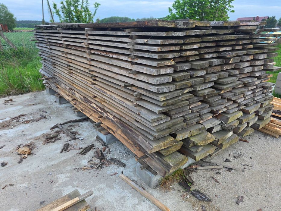 Deska brzozowa olchowa 30 60 mm przesuszona