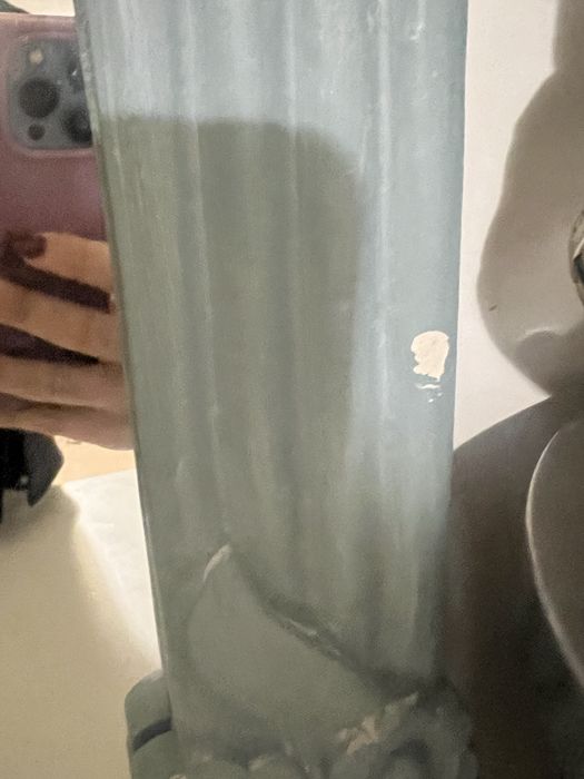 Espelho de parede azul