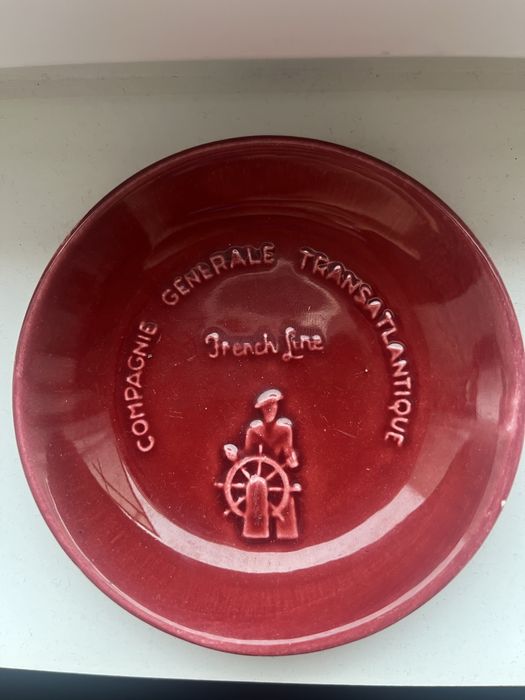 Talerzyk Compagnie Générale Transaltantique-French Line