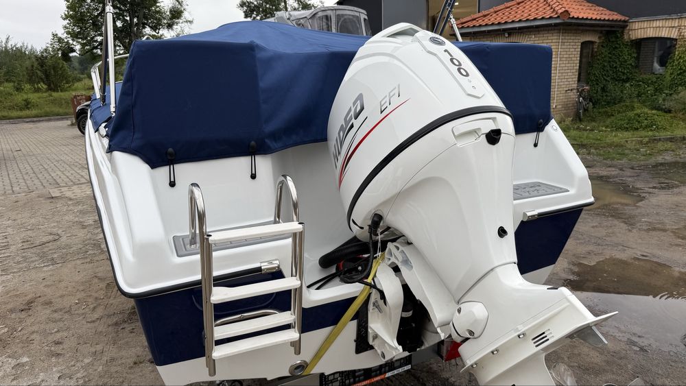 Łodz motorowa Massiv 520 silnik HIDEA HDEF100KM